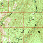 United States Geological Survey Turtle Lake, WA (1948, 62500-Scale) digital map
