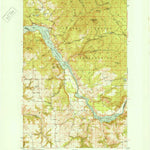 United States Geological Survey Turtle Lake, WA (1950, 62500-Scale) digital map