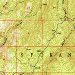 United States Geological Survey Turtle Lake, WA (1950, 62500-Scale) digital map
