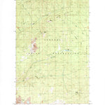 United States Geological Survey Turtle Lake, WA (1985, 24000-Scale) digital map