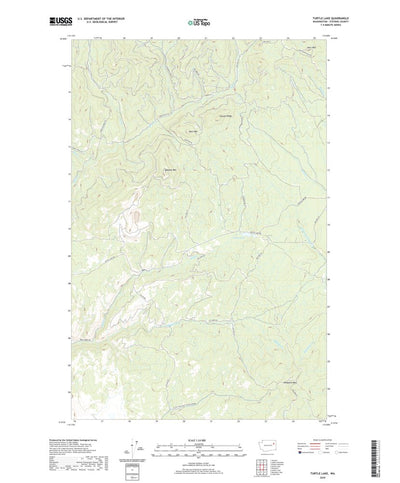 United States Geological Survey Turtle Lake, WA (2020, 24000-Scale) digital map