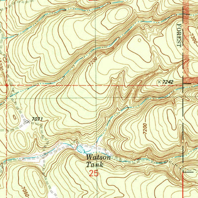 United States Geological Survey Tusayan East, AZ (1981, 24000-Scale) digital map