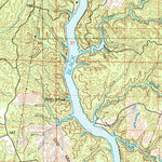 United States Geological Survey Tuscaloosa, AL (1984, 100000-Scale) digital map