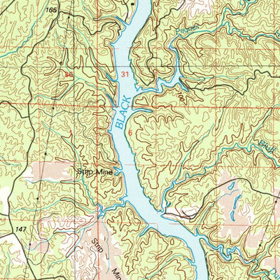 United States Geological Survey Tuscaloosa, AL (1984, 100000-Scale) digital map