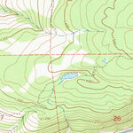United States Geological Survey Tuscan Buttes NE, CA (1965, 24000-Scale) digital map
