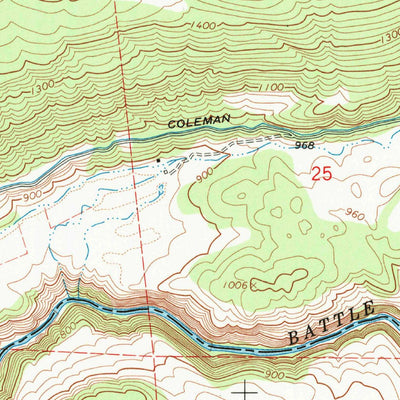 United States Geological Survey Tuscan Buttes NE, CA (1965, 24000-Scale) digital map