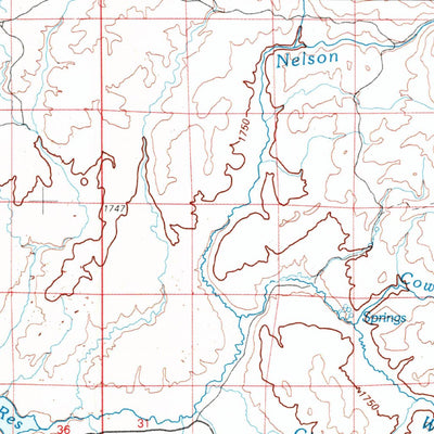 United States Geological Survey Tuscarora, NV (1982, 100000-Scale) digital map
