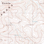 United States Geological Survey Tuscarora, NV (1987, 24000-Scale) digital map
