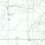 United States Geological Survey Tuscocoillo Canyon, NM (1989, 24000-Scale) digital map