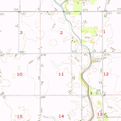 United States Geological Survey Tuscola, IL (1950, 62500-Scale) digital map