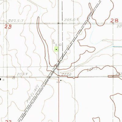 United States Geological Survey Tuscola, IL (1983, 24000-Scale) digital map