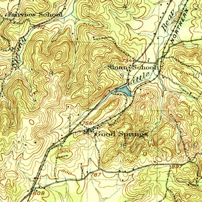 United States Geological Survey Tuscumbia, AL (1926, 62500-Scale) digital map