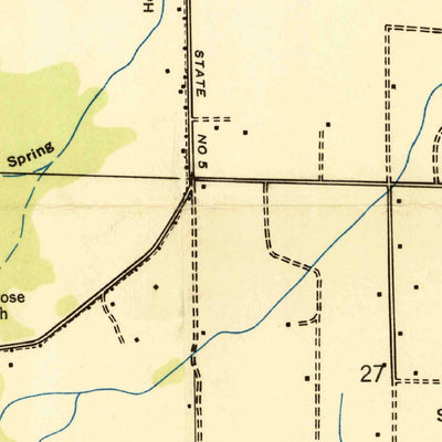 United States Geological Survey Tuscumbia, AL (1936, 24000-Scale) digital map