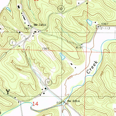 United States Geological Survey Tuscumbia, MO (1987, 24000-Scale) digital map