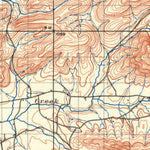 United States Geological Survey Tuskahoma, OK (1908, 125000-Scale) digital map