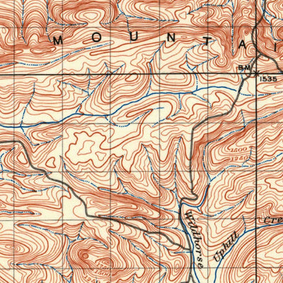 United States Geological Survey Tuskahoma, OK (1908, 125000-Scale) digital map