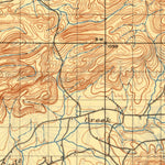 United States Geological Survey Tuskahoma, OK (1909, 125000-Scale) digital map