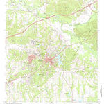United States Geological Survey Tuskegee, AL (1971, 24000-Scale) digital map