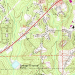 United States Geological Survey Tuskegee, AL (1971, 24000-Scale) digital map