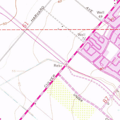 United States Geological Survey Tustin, CA (1965, 24000-Scale) digital map