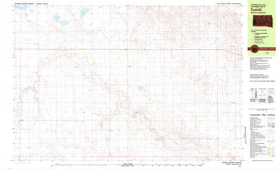 United States Geological Survey Tuthill, SD (1981, 25000-Scale) digital map