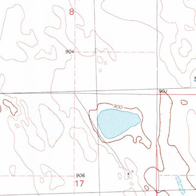 United States Geological Survey Tuthill, SD (1981, 25000-Scale) digital map