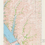 United States Geological Survey Tuttle Creek Dam, KS (1964, 24000-Scale) digital map