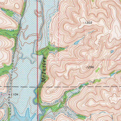 United States Geological Survey Tuttle Creek Dam, KS (1964, 24000-Scale) digital map