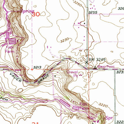 United States Geological Survey Tuttle, ID (1949, 24000-Scale) digital map