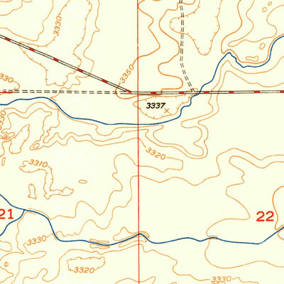 United States Geological Survey Tuttle, ID (1951, 24000-Scale) digital map