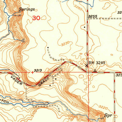United States Geological Survey Tuttle, ID (1951, 24000-Scale) digital map
