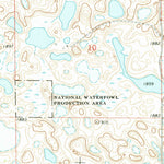 United States Geological Survey Tuttle, ND (1972, 24000-Scale) digital map
