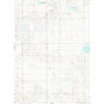 United States Geological Survey Tuttle SW, ND (1972, 24000-Scale) digital map