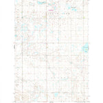 United States Geological Survey Tuttle SW, ND (1972, 24000-Scale) digital map