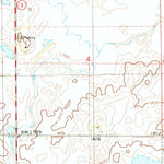 United States Geological Survey Tuttle SW, ND (1972, 24000-Scale) digital map
