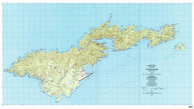 United States Geological Survey Tutuila Island, AS (1989, 24000-Scale) digital map