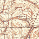 United States Geological Survey Tutwiler, MS (1935, 62500-Scale) digital map