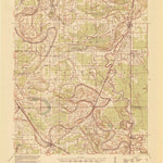 United States Geological Survey Tutwiler, MS (1939, 62500-Scale) digital map