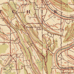 United States Geological Survey Tutwiler, MS (1939, 62500-Scale) digital map