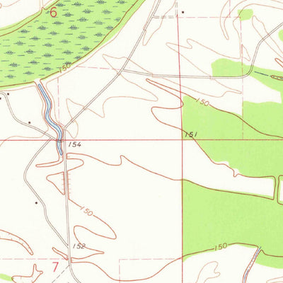 United States Geological Survey Tutwiler, MS (1967, 24000-Scale) digital map