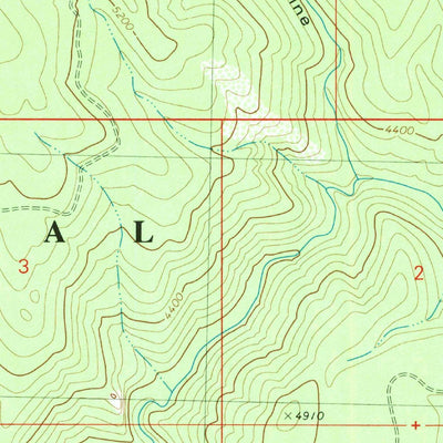 United States Geological Survey Twain, CA (1980, 24000-Scale) digital map