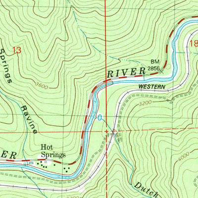 United States Geological Survey Twain, CA (1980, 24000-Scale) digital map