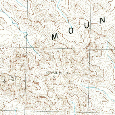 United States Geological Survey Tweed Mine, AZ (1986, 24000-Scale) digital map
