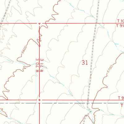 United States Geological Survey Tweedy Wash, NV-UT (1972, 24000-Scale) digital map