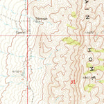 United States Geological Survey Tweedy Wash, NV-UT (1972, 24000-Scale) digital map