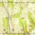 United States Geological Survey Twelve Mile, IN (1951, 24000-Scale) digital map