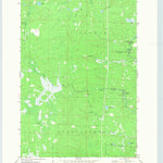 United States Geological Survey Twelvefoot Falls, WI (1972, 24000-Scale) digital map