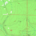 United States Geological Survey Twelvefoot Falls, WI (1972, 24000-Scale) digital map