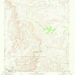 United States Geological Survey Twelvemile Camp, TX (1967, 24000-Scale) digital map