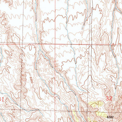 United States Geological Survey Twelvemile Mesa, CO (1986, 24000-Scale) digital map